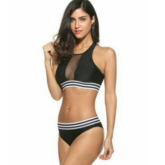 Mesh insert bikini - Picture 2 of 5