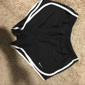 Black Nike shorts