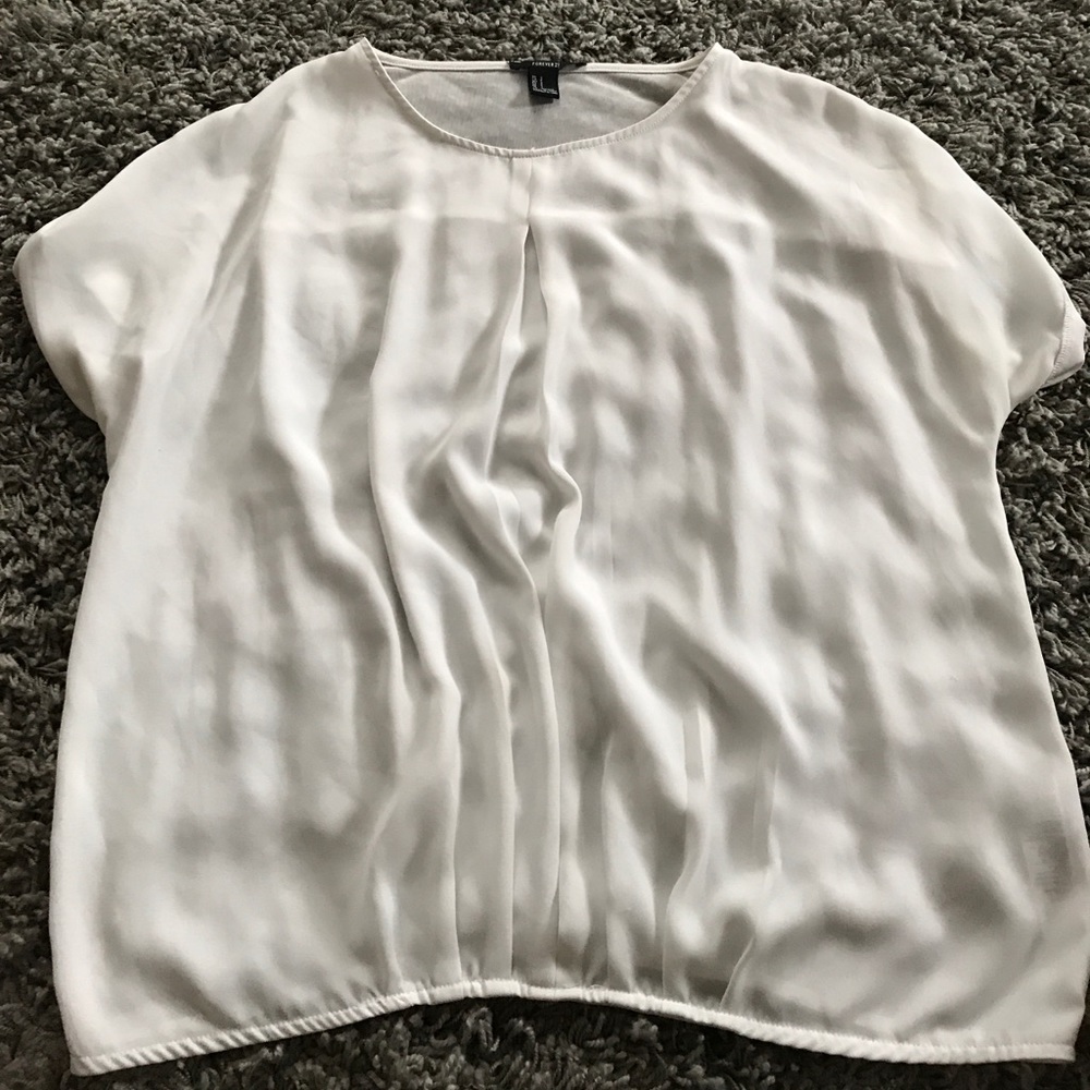 White Sheer Shirt