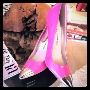 PINK Chinese Laundry Pump with Cap-Toe!😍