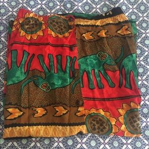 African/Tribal Print Skirt