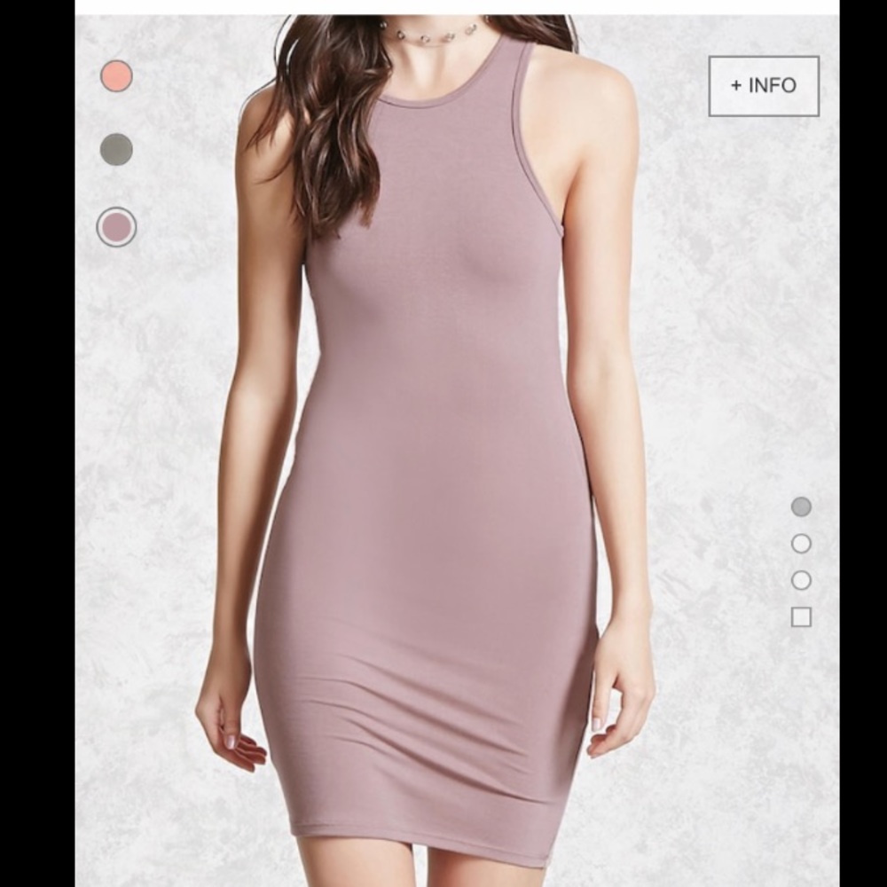 Stretch knit bodycon dress