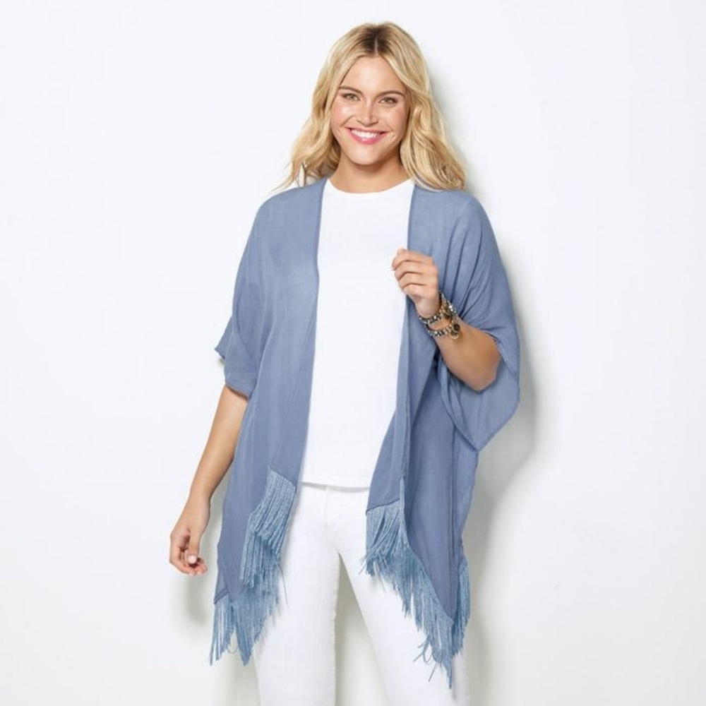 Lightweight Fringe Kimono