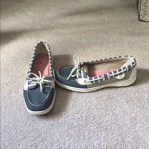 Sperry Topsider Angelfish Blue Stripe WMN Sz. 9.5
