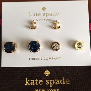 NWT Kate Spade Earrings Set