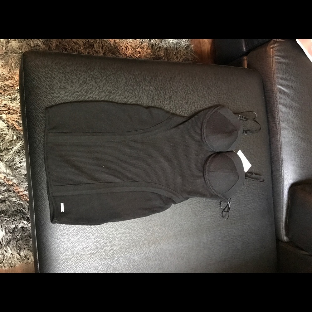 Black fitted Guess dress