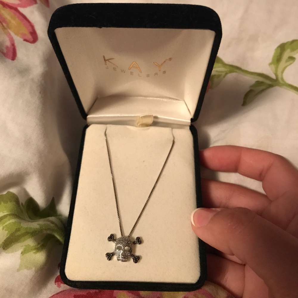 Crossbones necklace