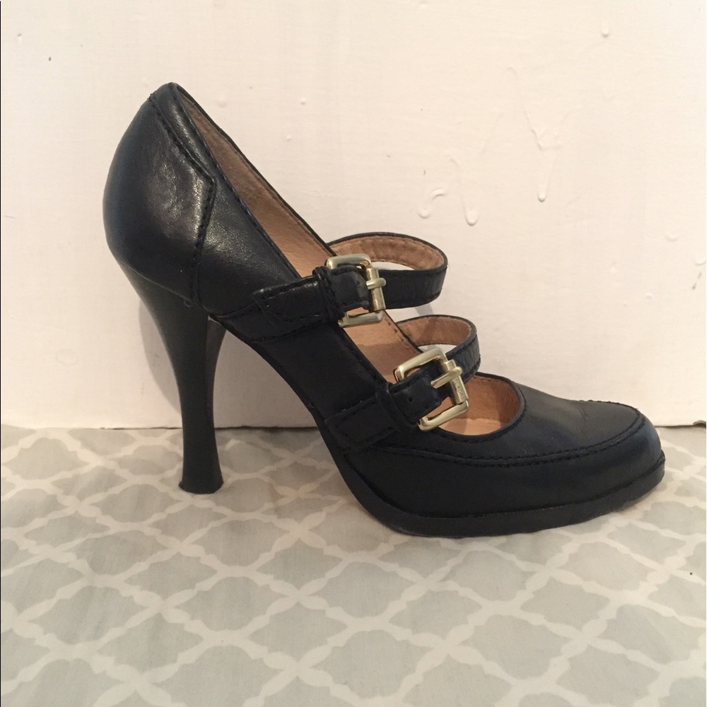 Michael Kors Heels Olivia Double Strap Mary Janes