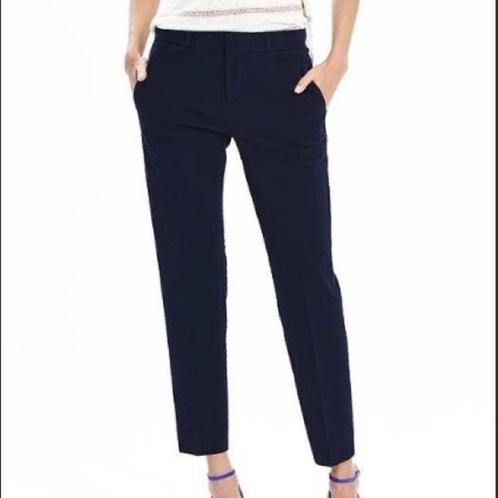 Banana Republic navy capris 6