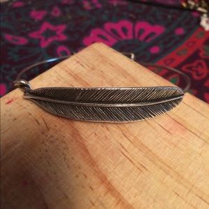 Alex & Ani Feather bracelet