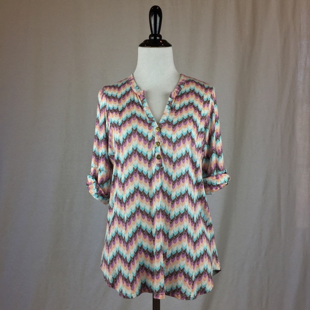 Stitch Fix Pixley Women's Edmond Chevron Henley