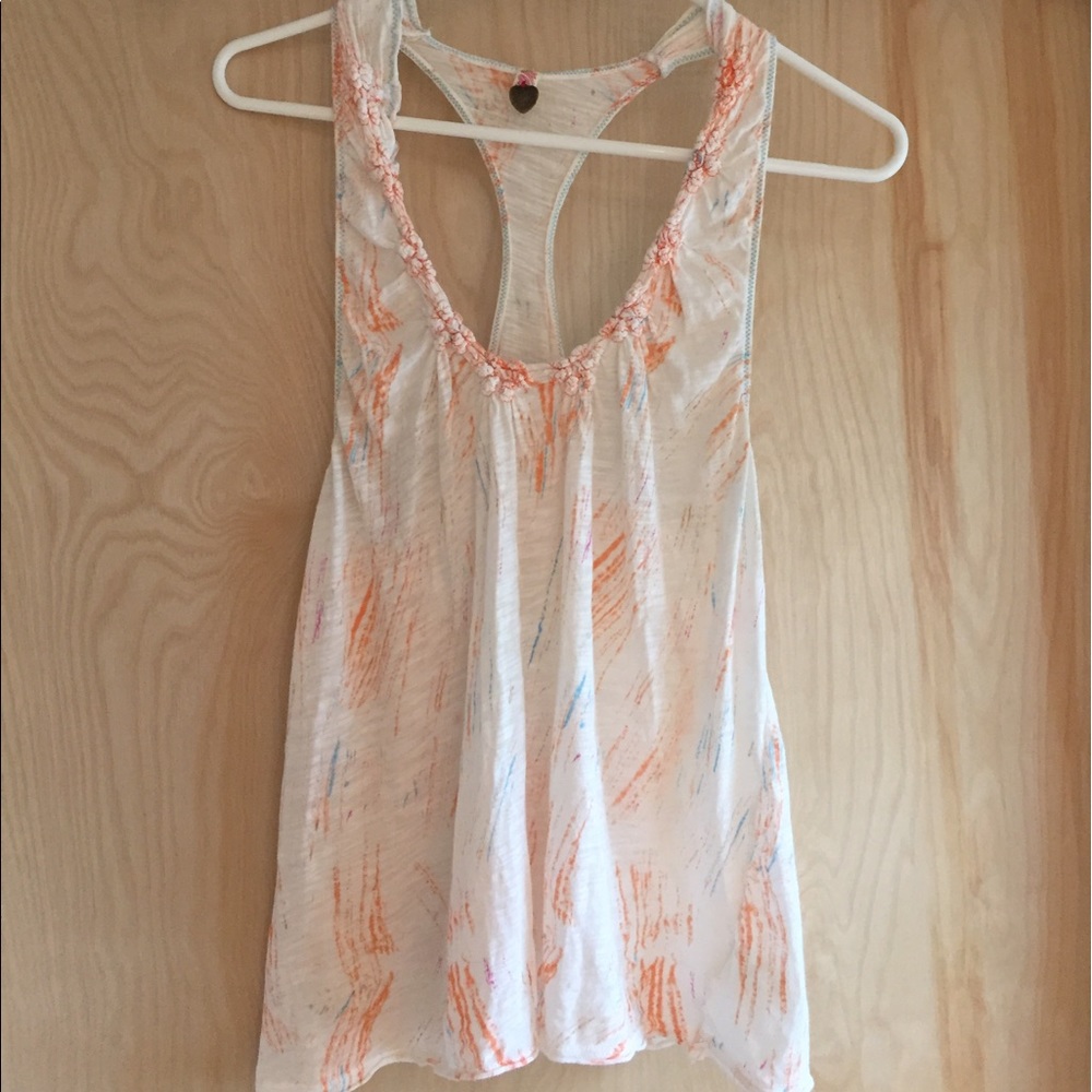 Free People racerback tank, size L