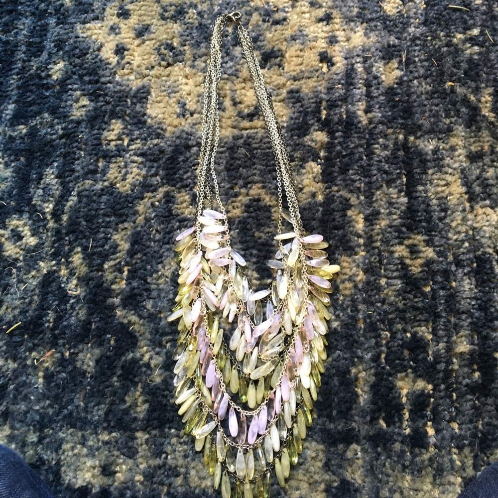 Anthropologie teardrop necklace