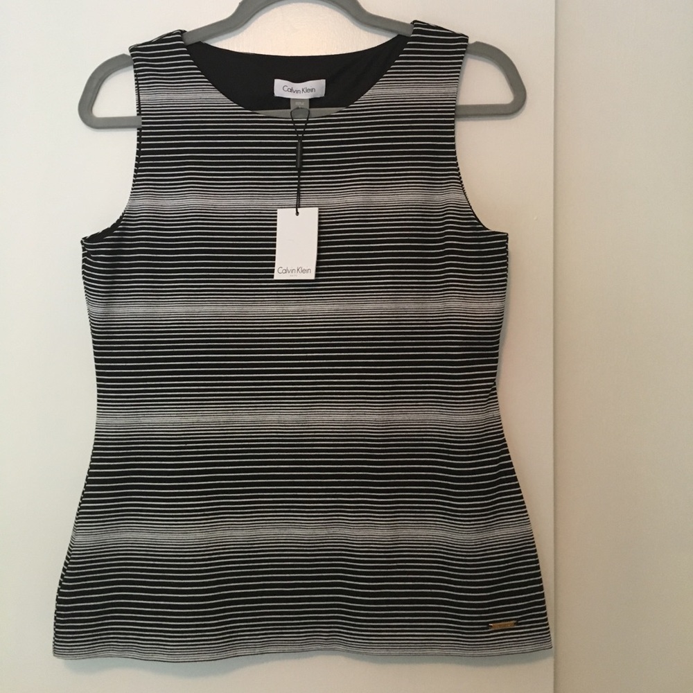Calvin Klein tank, size Small. NWT fully lined.