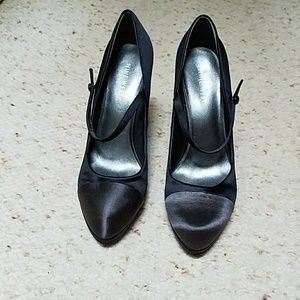 Satin platform Nine west Mary Jane