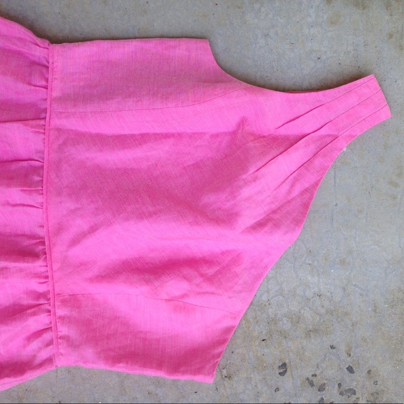 💸SOLD💸J. Crew pink one shoulder Bubble dress - Picture 3 of 5