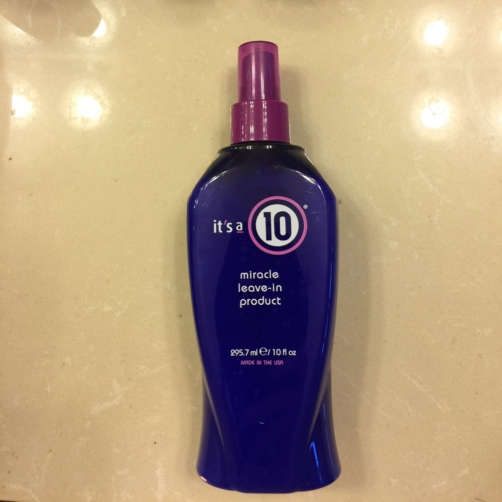 It's a 10 miracle leave-in product