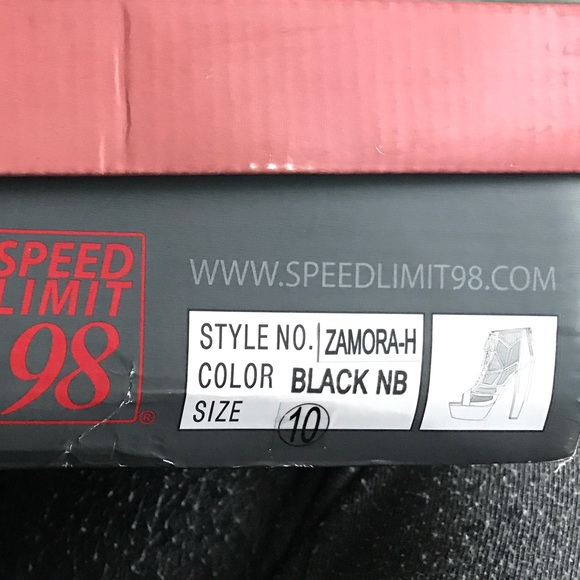 Laser cut platform booties - Picture 5 of 5