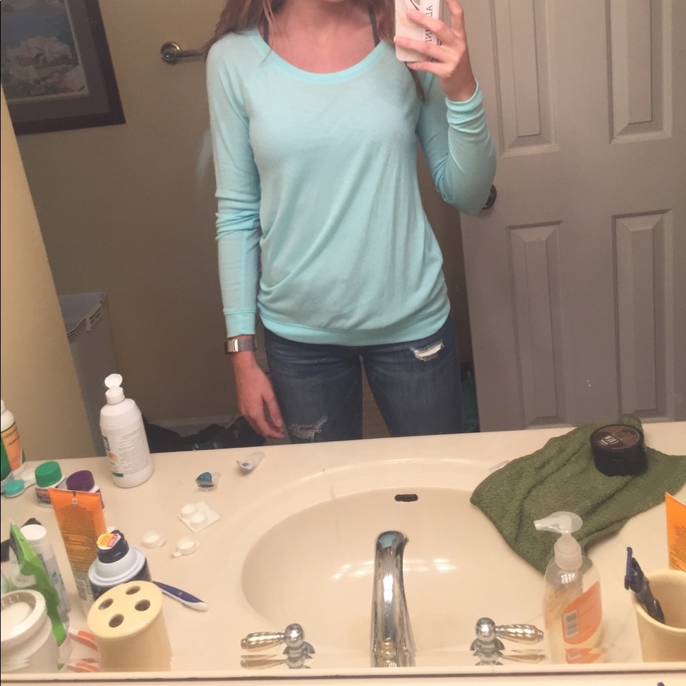 Turquoise tee