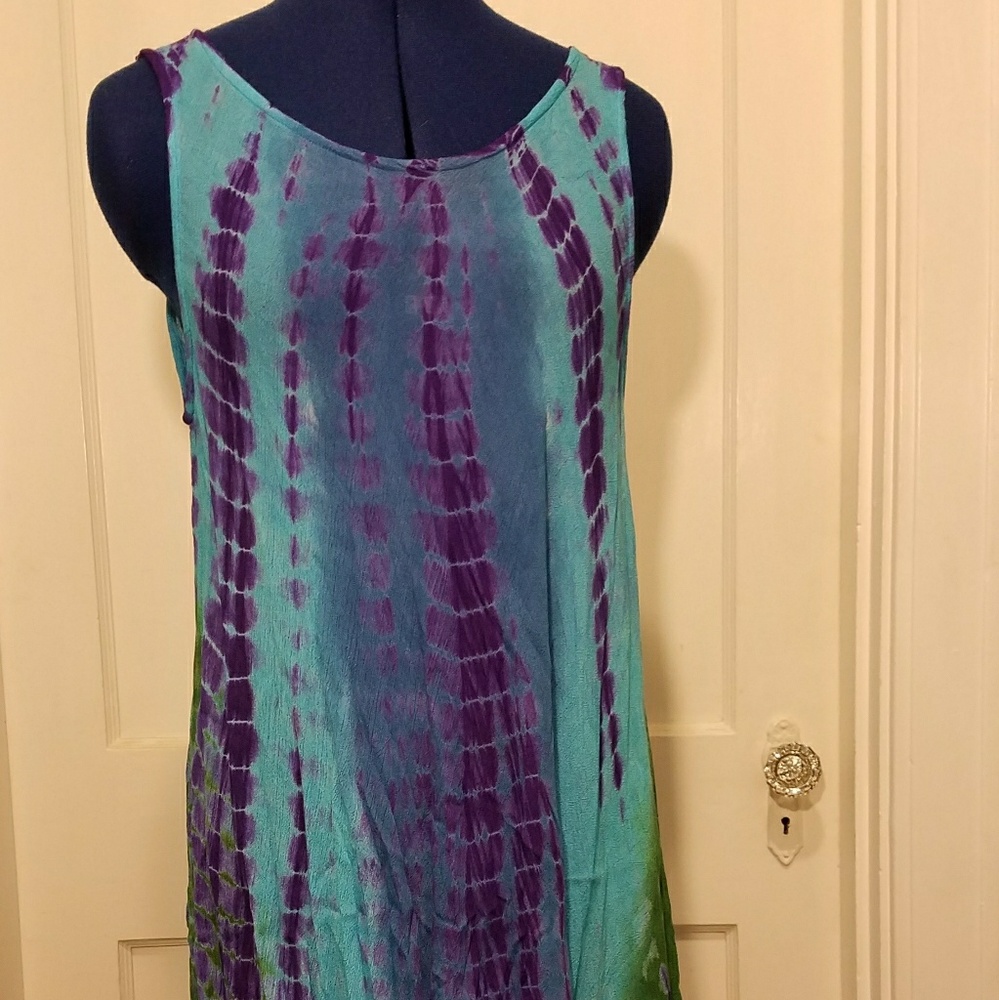 Funky Tie-Dye Dress