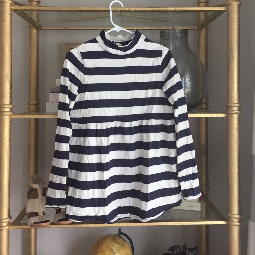 Baby doll swing turtle neck