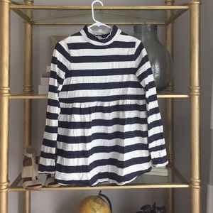 Baby doll swing turtle neck