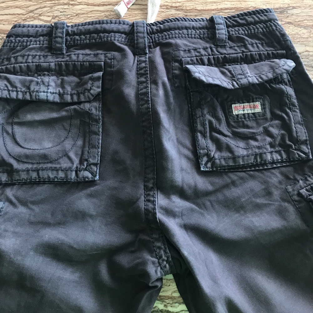 True Religion cargo pants.