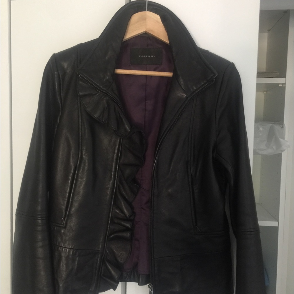 Leather jacket
