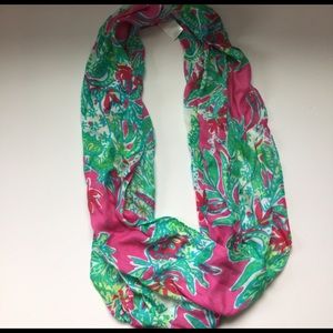 Lilly Pulitzer infinity scarf