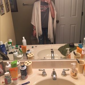 Ivory shawl