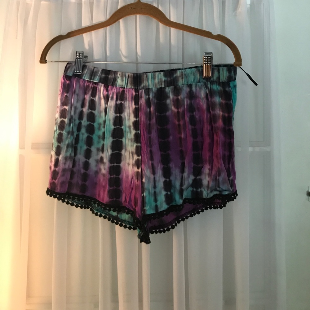 Tye-dye shorts