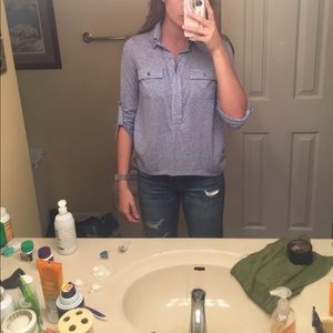 Blue blouse