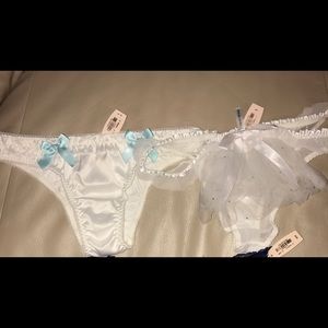 NWT Victoria Secret Bride Panties - small