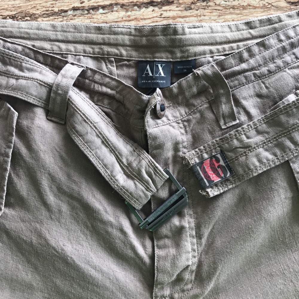 Armani Exchange cargo pants.