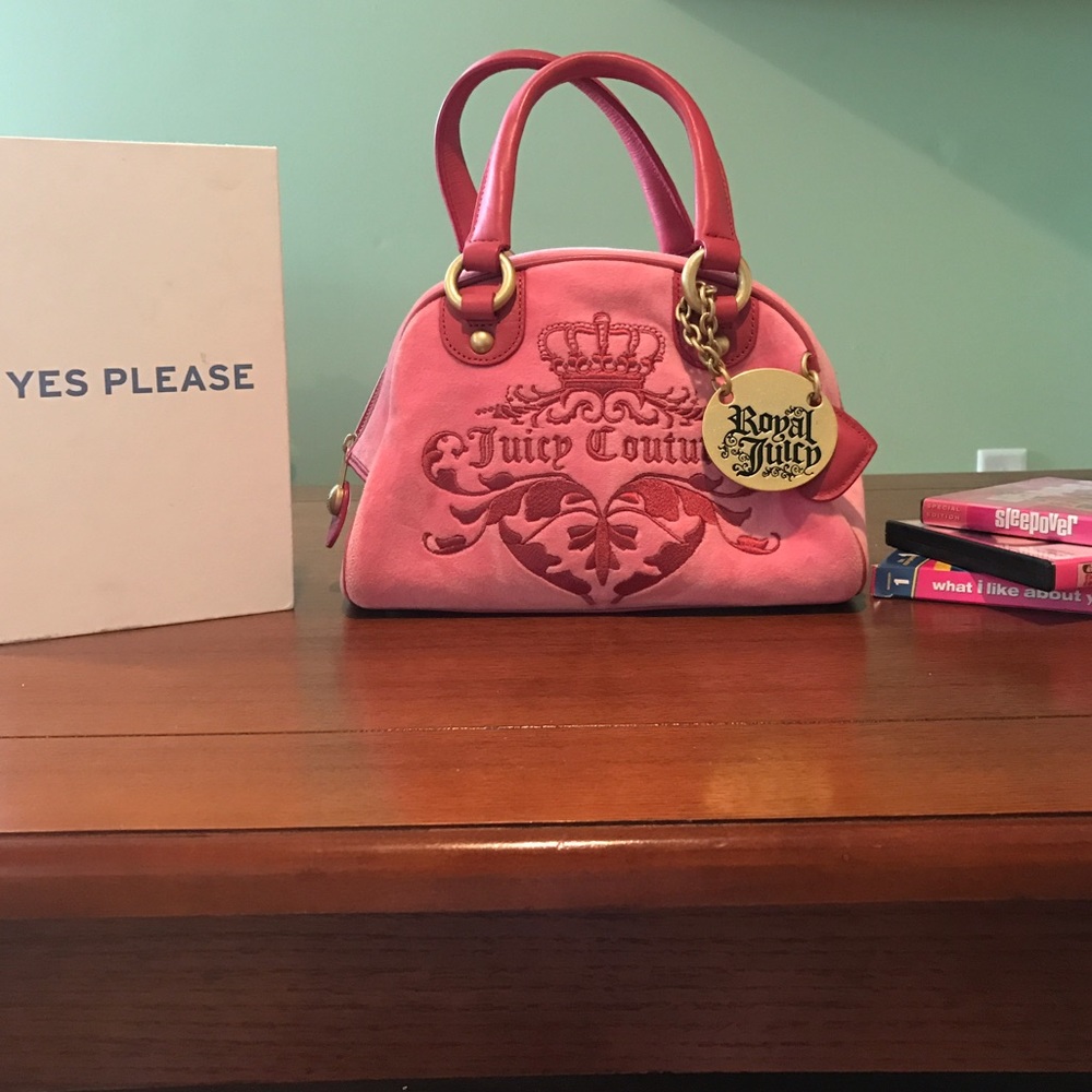 Authentic Pink Juicy Couture Bowling Bag