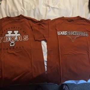 Texas Football and Basketball T-Shirts