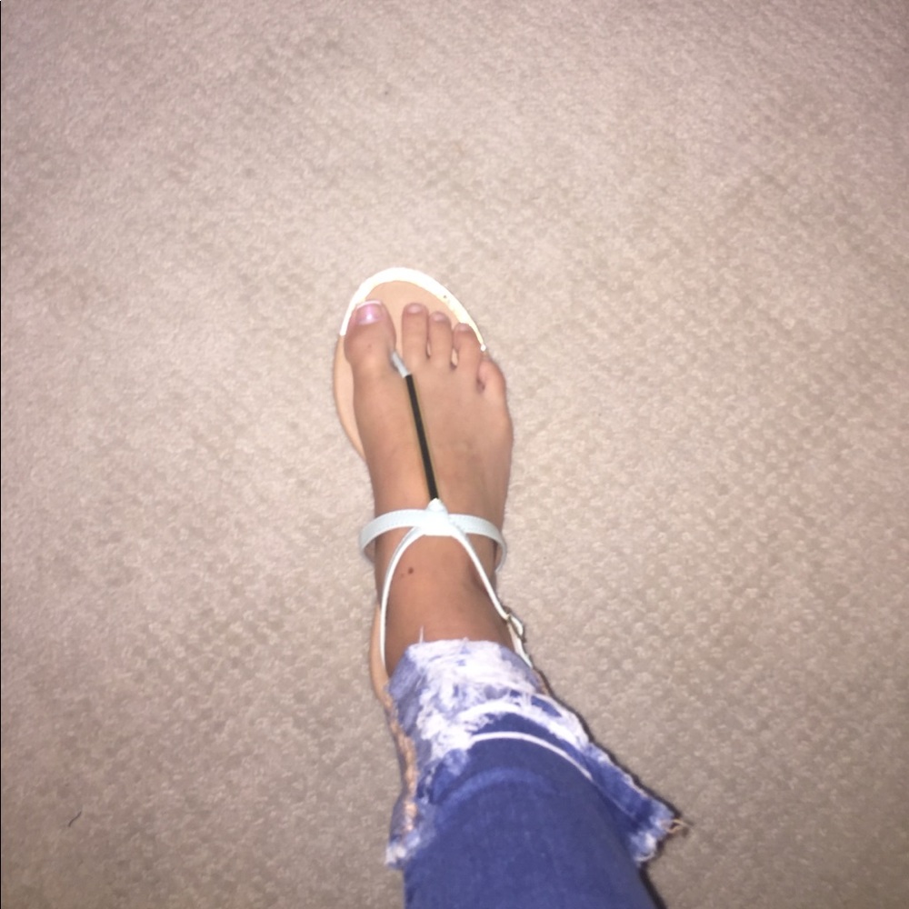 Turquoise sandal