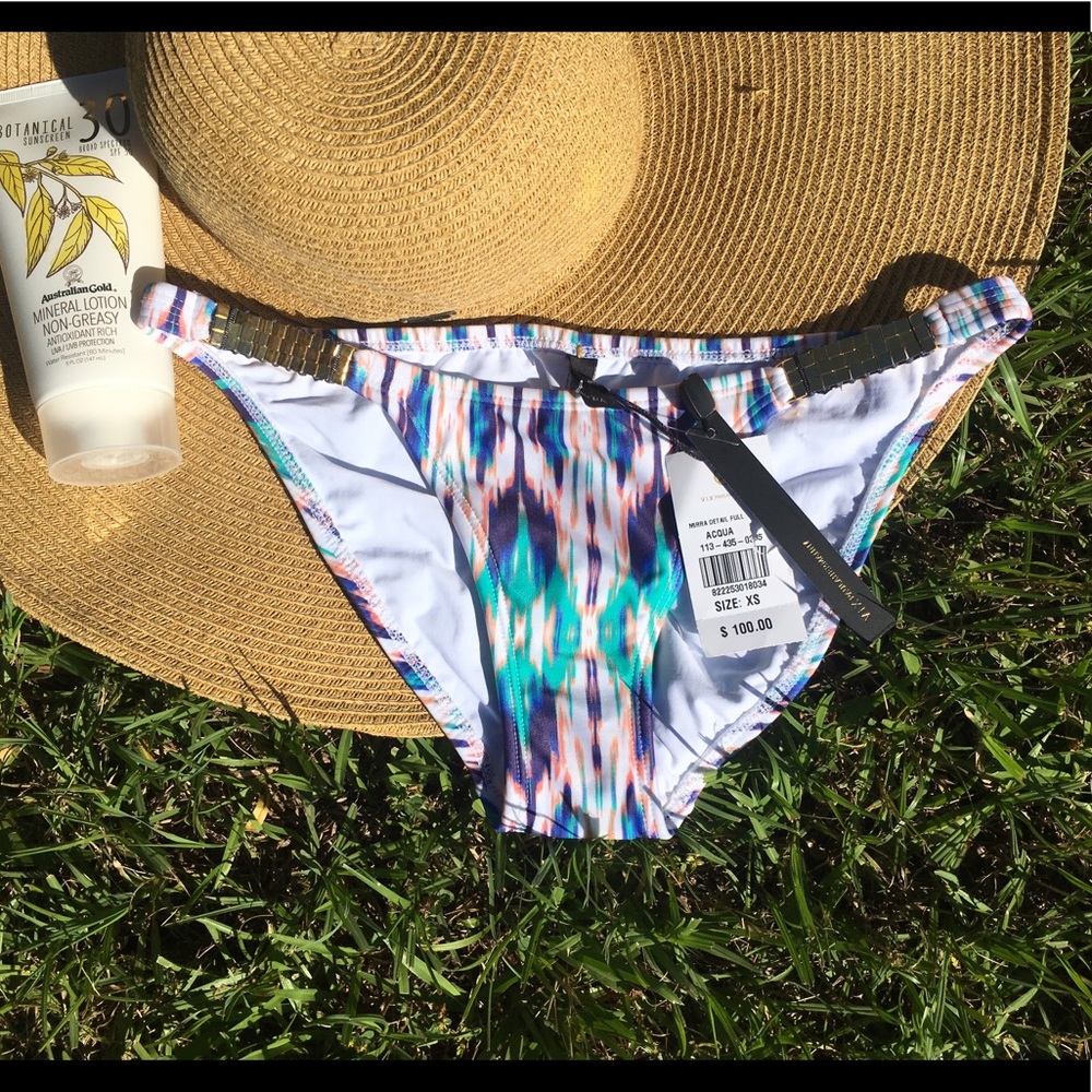 Vix by PaulaHermanny mirra bikini bottoms,XS, NWT