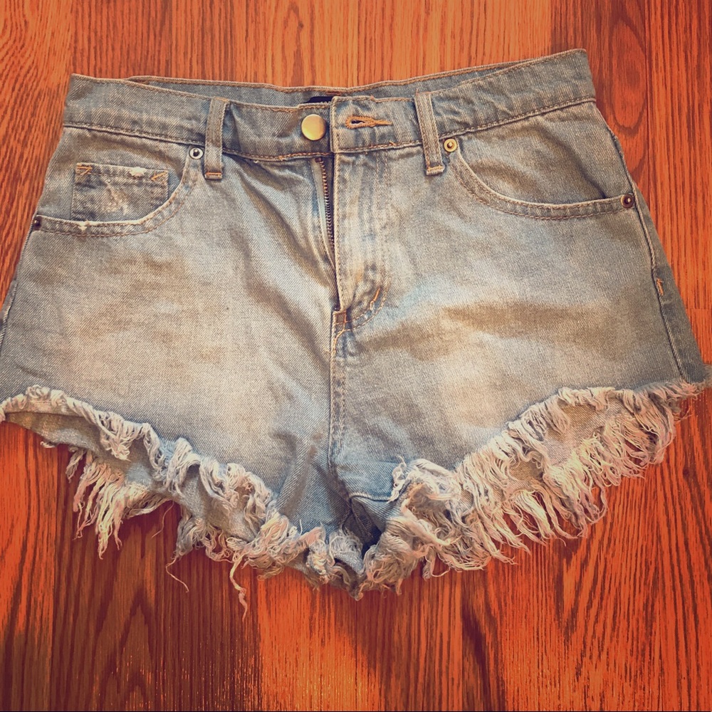 Jean shorts