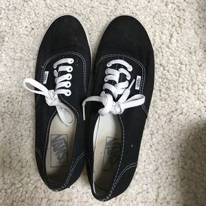 VANS BLACK THIN SOLE