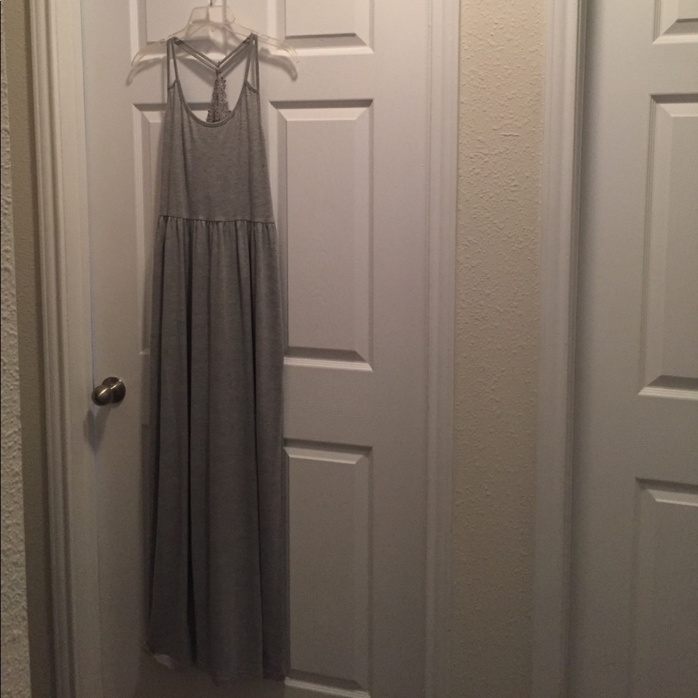 Grey Maxi Dress