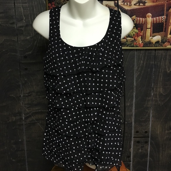 White House Black Market Tops - Pure Polka Dot Perfection