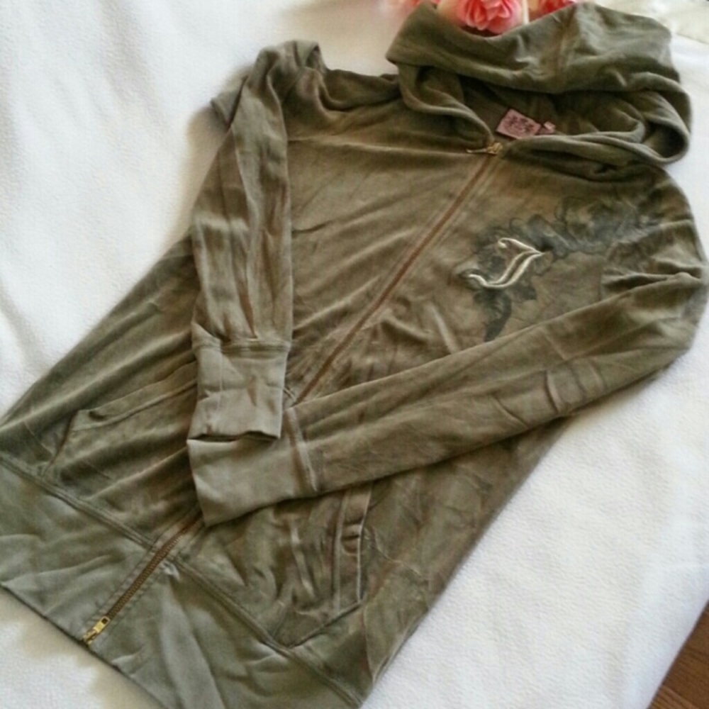 Super cute Juicy Couture Velour ZipUp