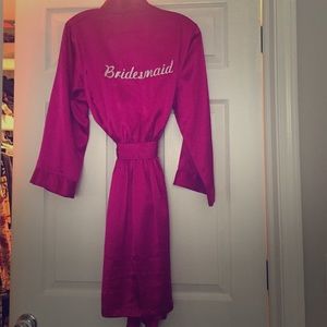 Bridesmaid robe