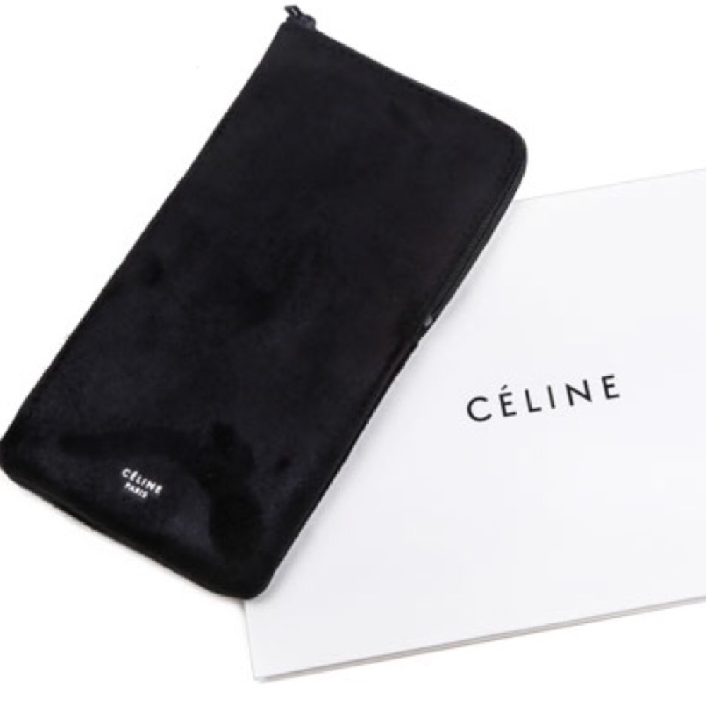 Celine Shadow Sunglasses Black Tortoise CL41026S - Picture 6 of 8