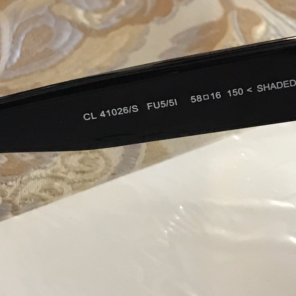 Celine Shadow Sunglasses Black Tortoise CL41026S - Picture 7 of 8