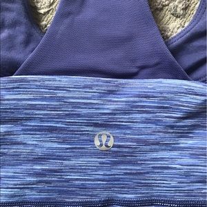 Lululemon Blue Top.