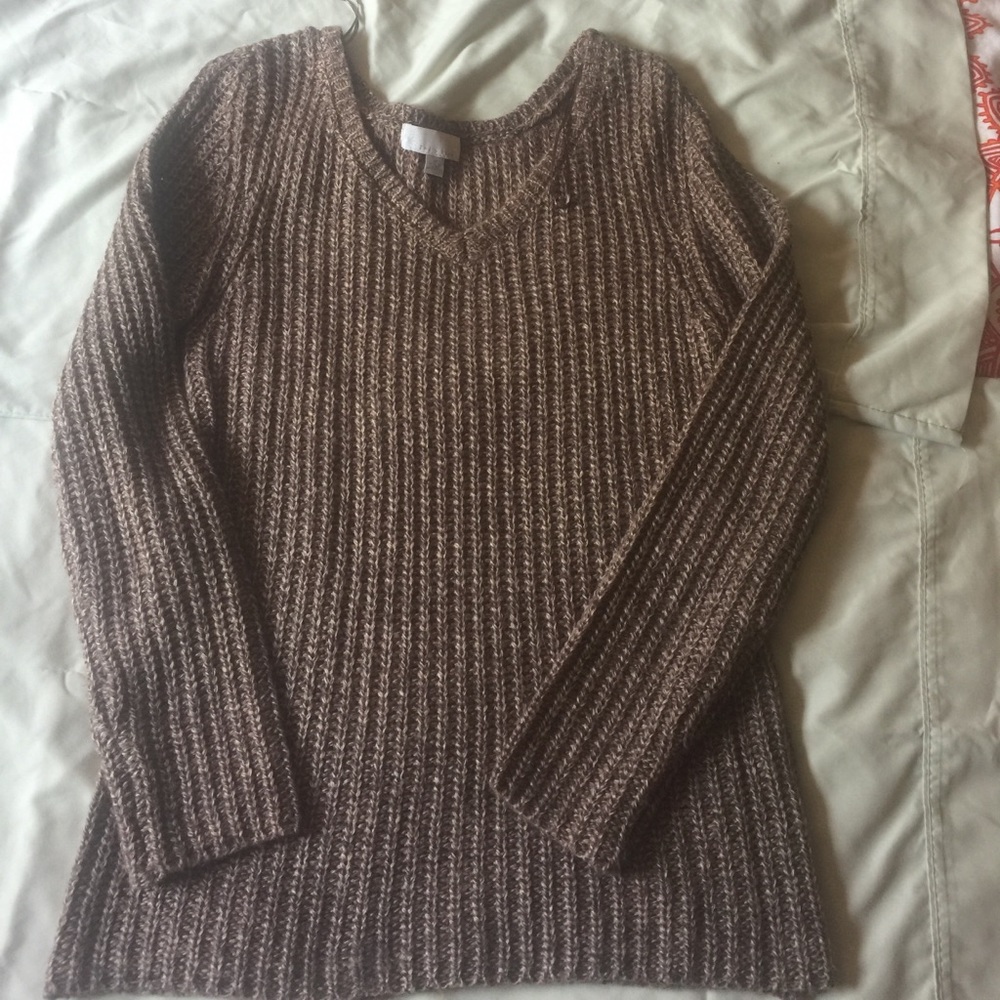 Light brown sweater (Stitch Fix)