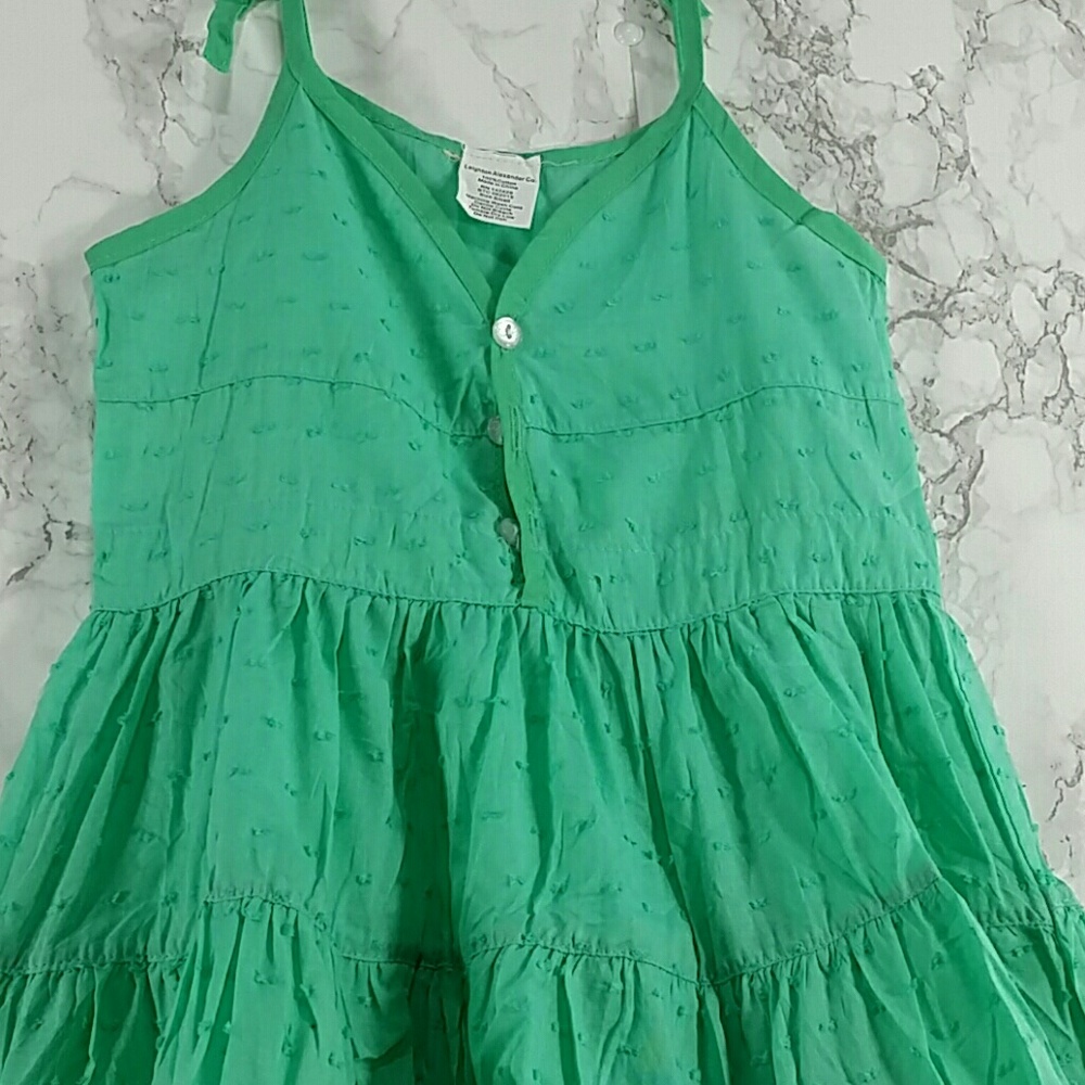 SALE***Seafoam Green Summer Dress. Kids   :) - Picture 2 of 4