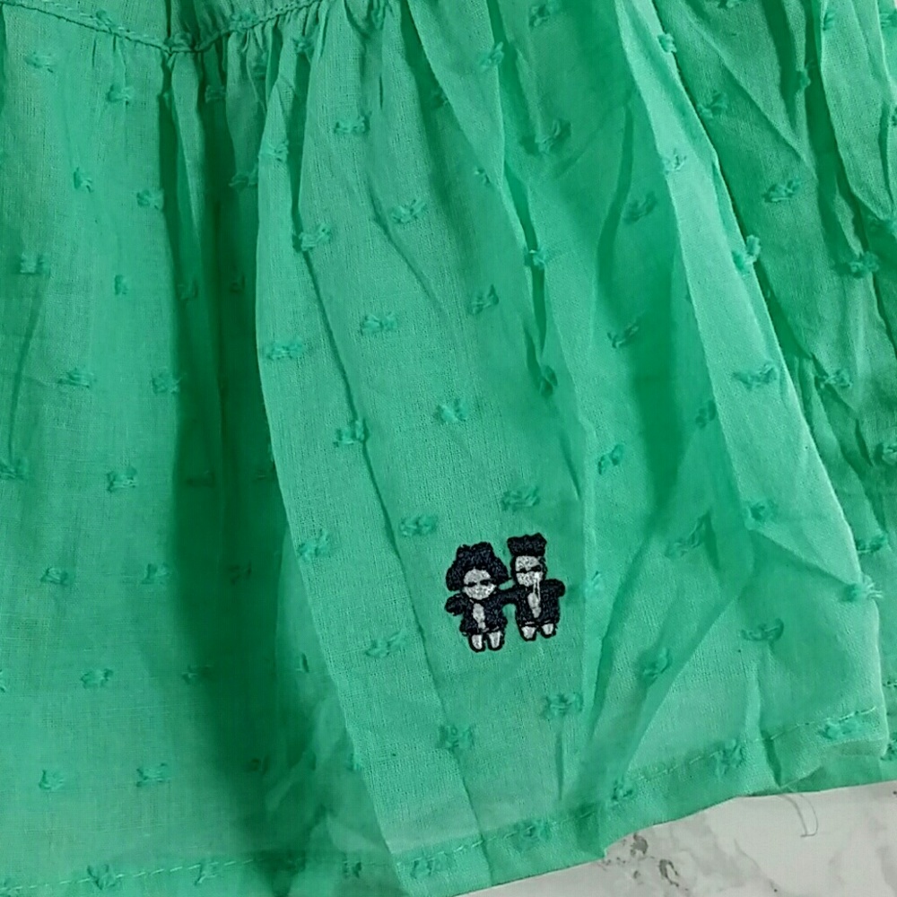 SALE***Seafoam Green Summer Dress. Kids   :) - Picture 4 of 4